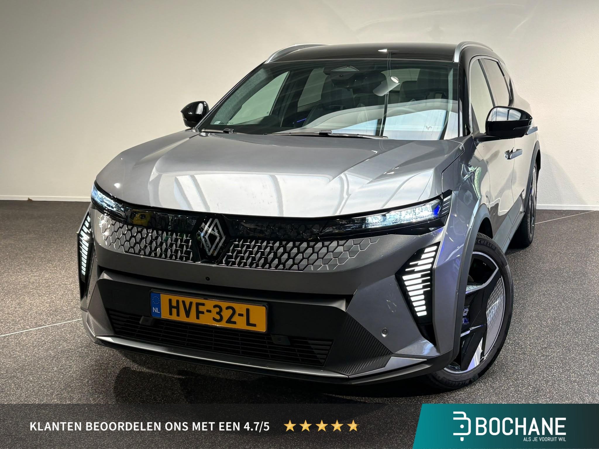 Renault Scenic E-Tech EV87 long range iconic DEMO | 360 grad, Auto's, Huisgarantie, Met garantie (alle), 625 km, 1817 kg