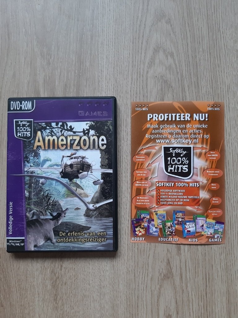Amerzone, De erfenis van een ontdekkingsreiziger, PC game, Avontuur en Actie, Gebruikt, 1 speler, Ophalen of Verzenden