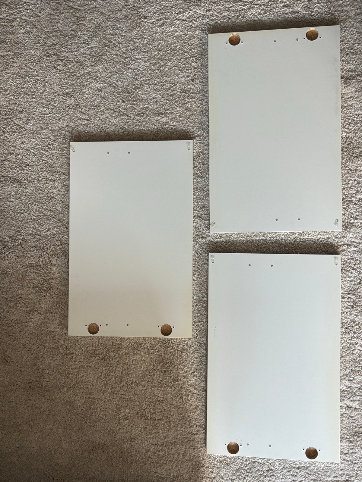 IKEA Besta kastonderdelen - wit 3 deurtjes glanzend wit, Ophalen, Gebruikt