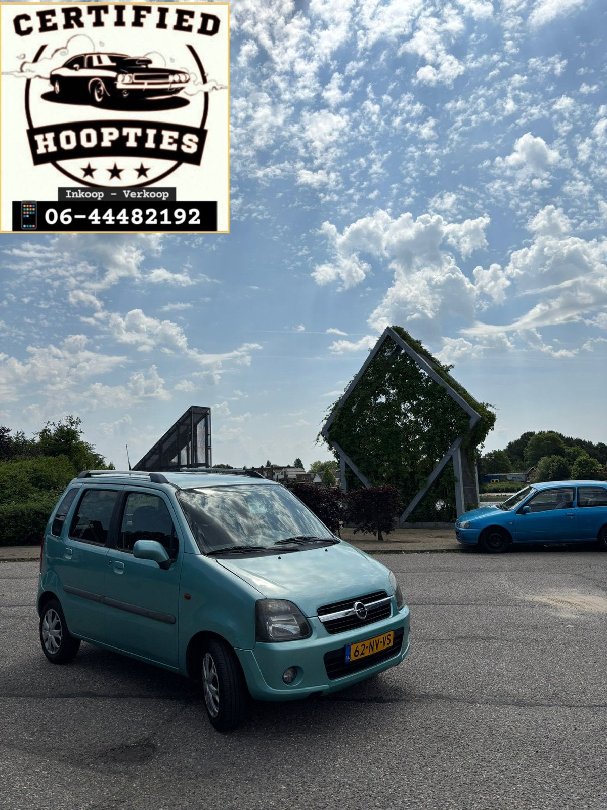 Opel Agila 1.2 I 16V 2004 Cosmo Groen APK 3/2/2027 RIJKLAAR!, Auto's, Opel, Voorwielaandrijving, Origineel Nederlands, Handgeschakeld