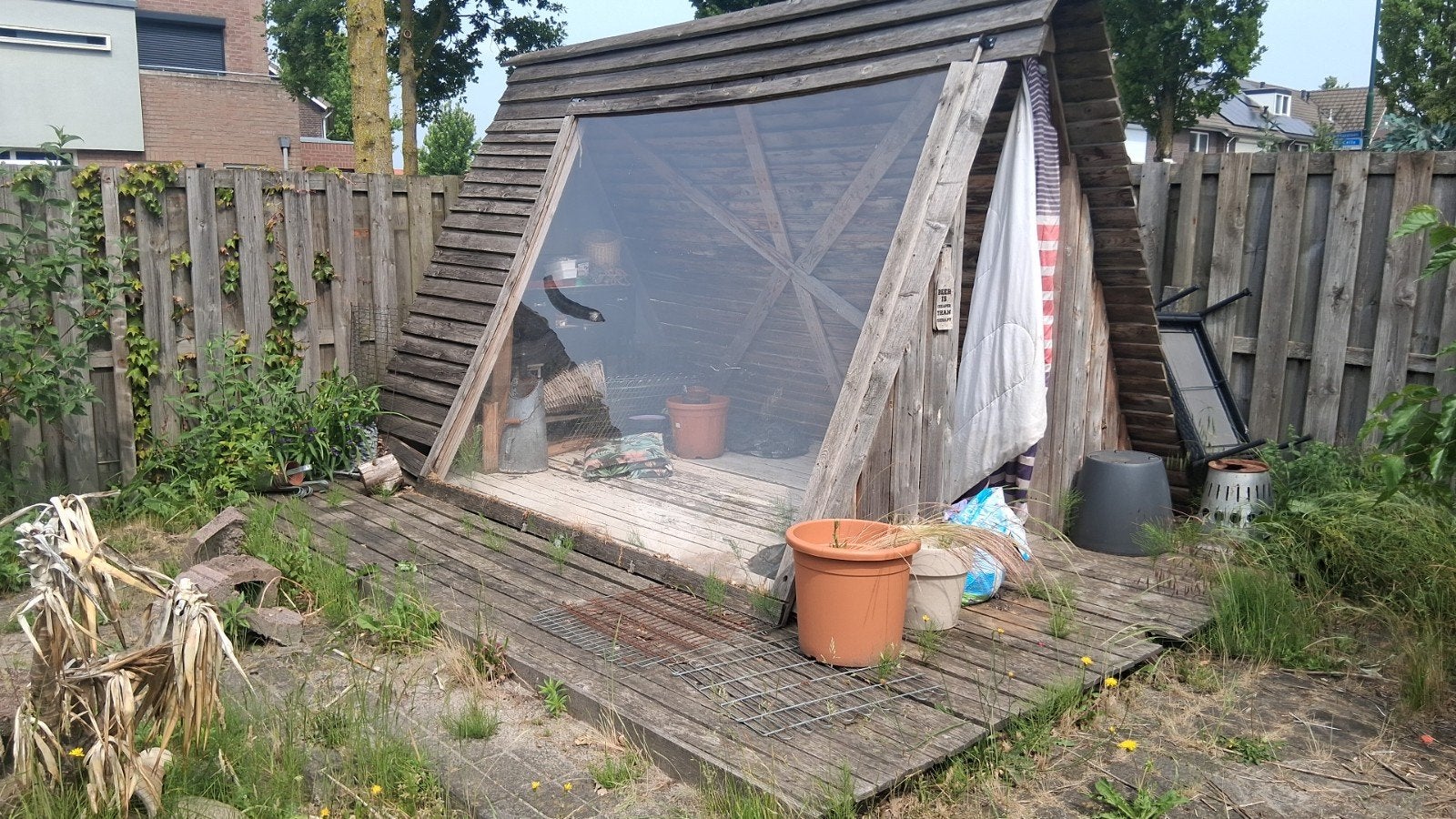 Gratis, Tuin en Terras, Overkappingen, Ophalen, Gebruikt