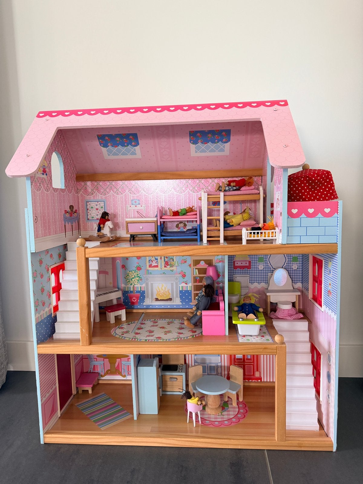 Kidkraft Chelsea poppenhuis, Ophalen, Gebruikt, Poppenhuis