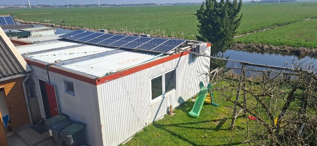Woonunit 90m2,3 slaapkamers, gasloos, Doe-het-zelf en Verbouw, Bouwketen en Schaftketen, Ophalen of Verzenden, Gebruikt