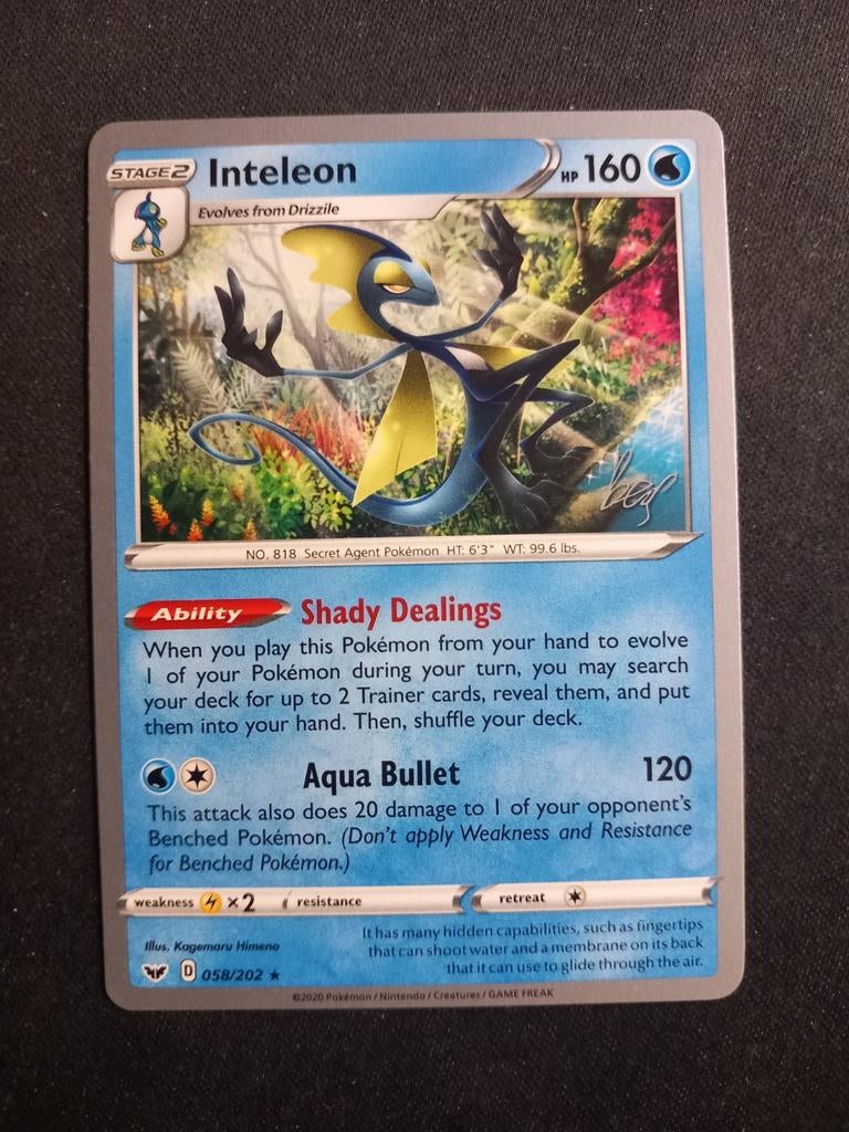 Inteleon 058/202 World Championship 2022 Promo Lashmet NM, Verzenden, Zo goed als nieuw, Losse kaart