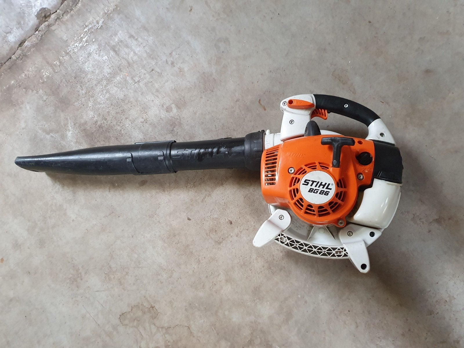 stihl bg 86 bladblazer, Tuin en Terras, Ophalen, Gebruikt