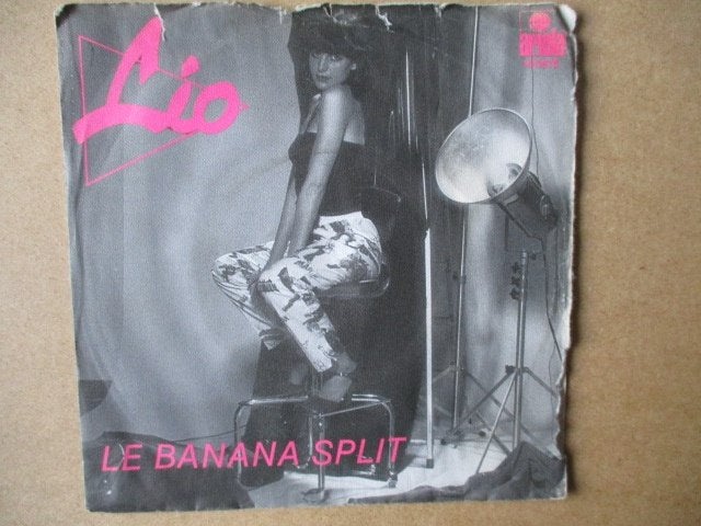 s3149 lio - le banana split, Ophalen, Gebruikt, 7 inch, Overige genres