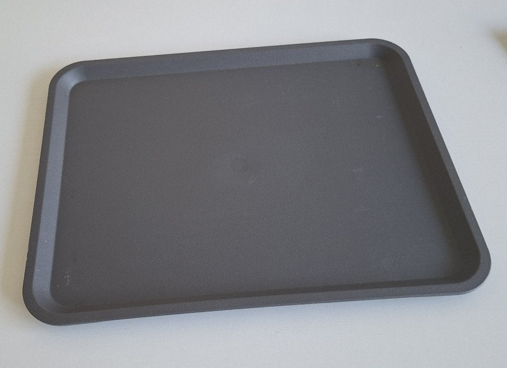 Ikea dienblad, grijs, 38 x 29 cm, kunststof, Huis en Inrichting, Woonaccessoires | Dienbladen, Kunststof, Ophalen of Verzenden
