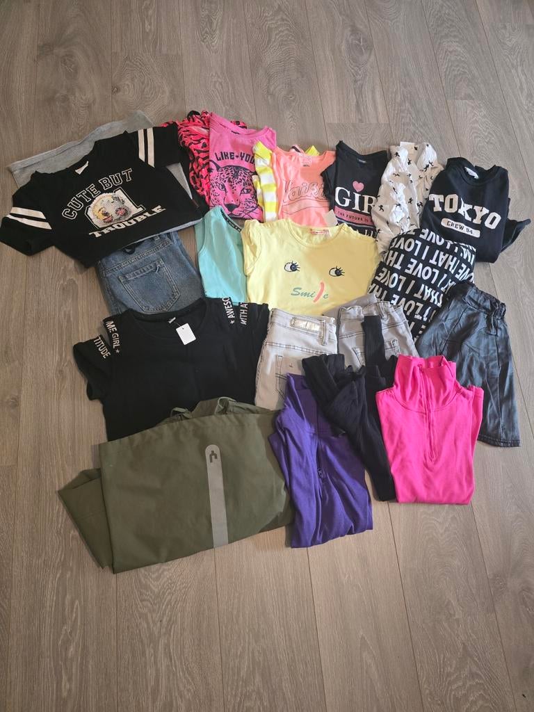 Kleding pakket meisje maat 146 152, Ophalen of Verzenden, Gebruikt, Maat 146