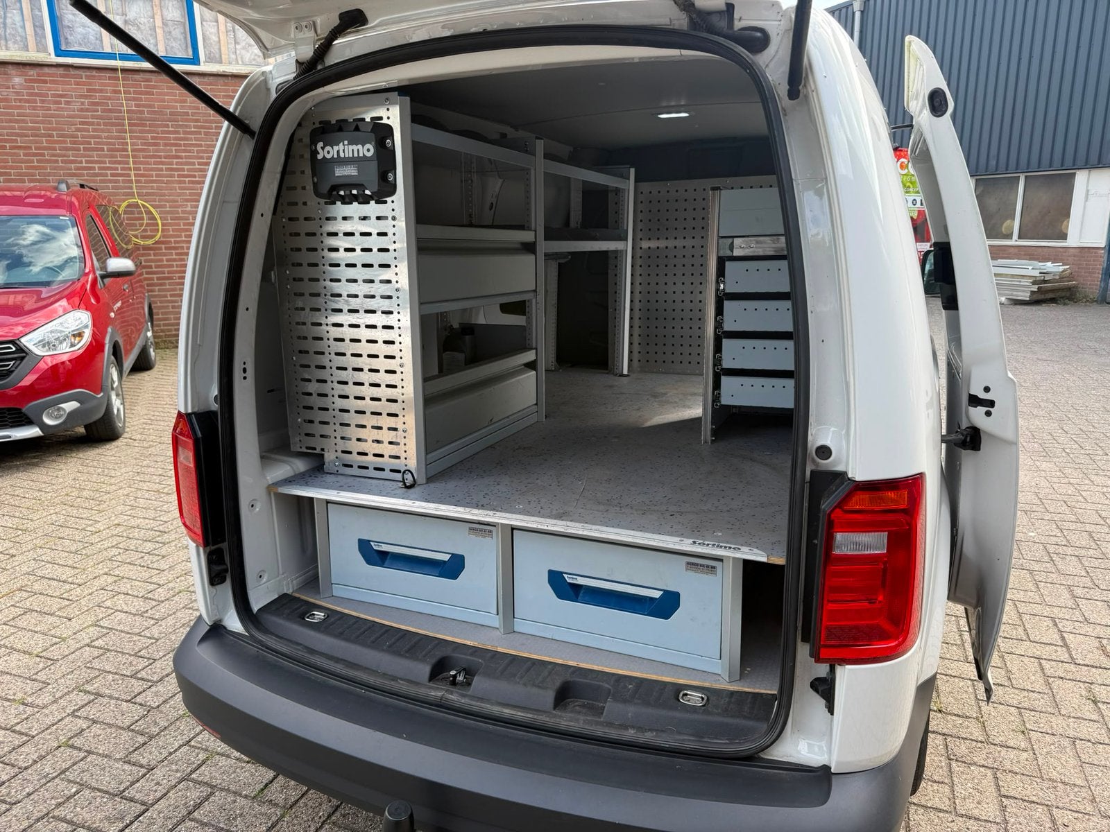 Complete Sortimo inrichting VW Caddy IV Maxi, Auto diversen, Auto-accessoires, Gebruikt, Ophalen