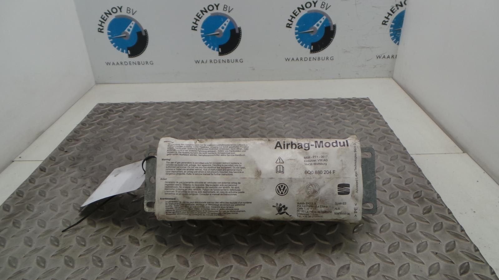 SEAT CORDOBA 6L2 REFER AIRBAG RECHTS 2006, Ophalen of Verzenden, Gebruikt, Stiba lid