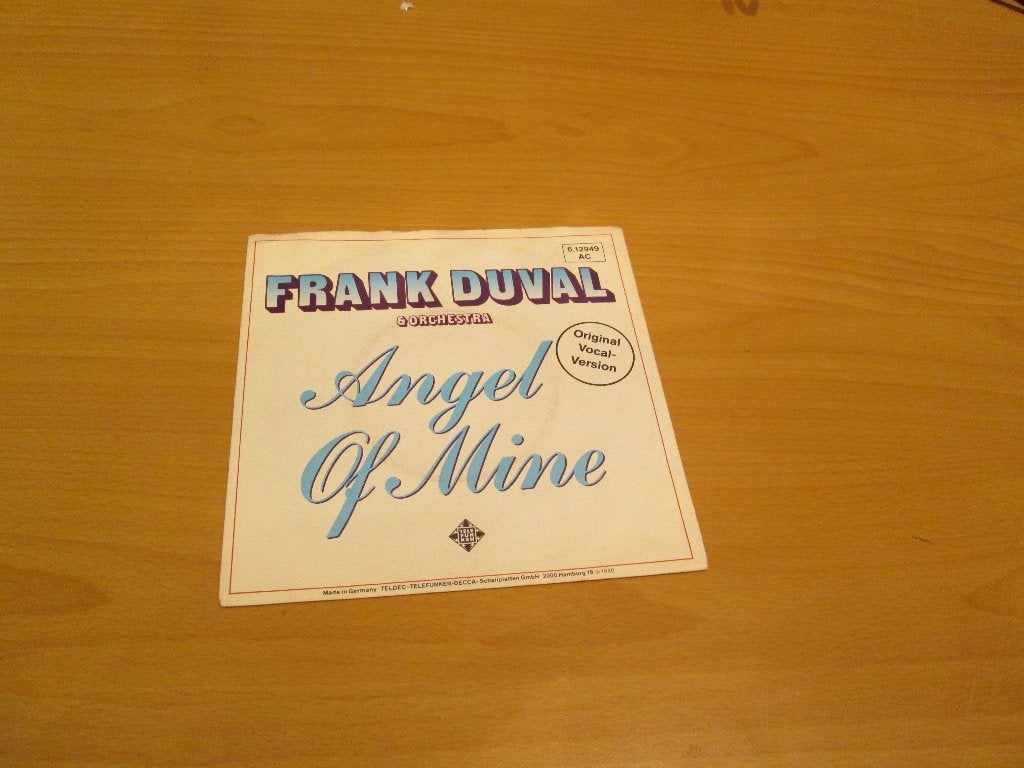 Frank Duval & Orchestra - Angel Of Mine / Magdalena, Ophalen of Verzenden, Gebruikt, Pop