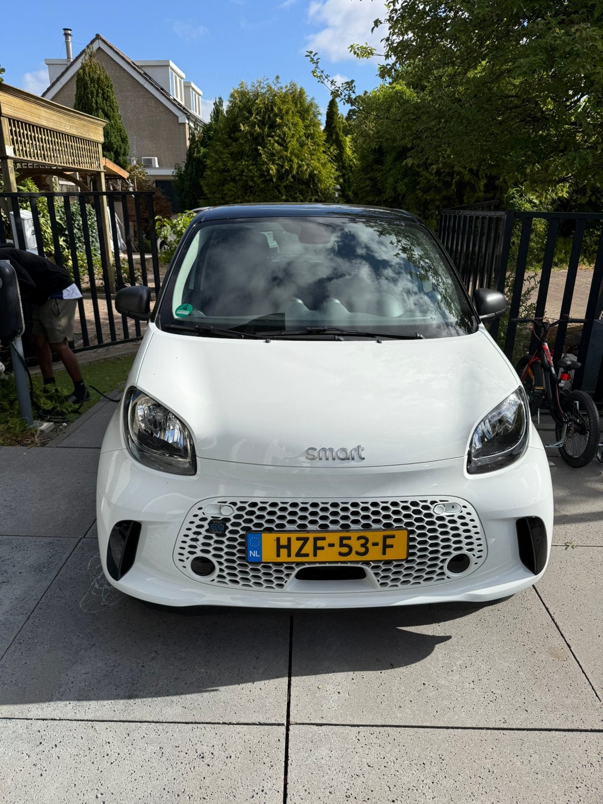 Smart ForFour EQ 82pk 2022 Wit Automaat 21.600 km, Auto's, Smart, Automaat, Achterwielaandrijving, ForFour, 4 stoelen