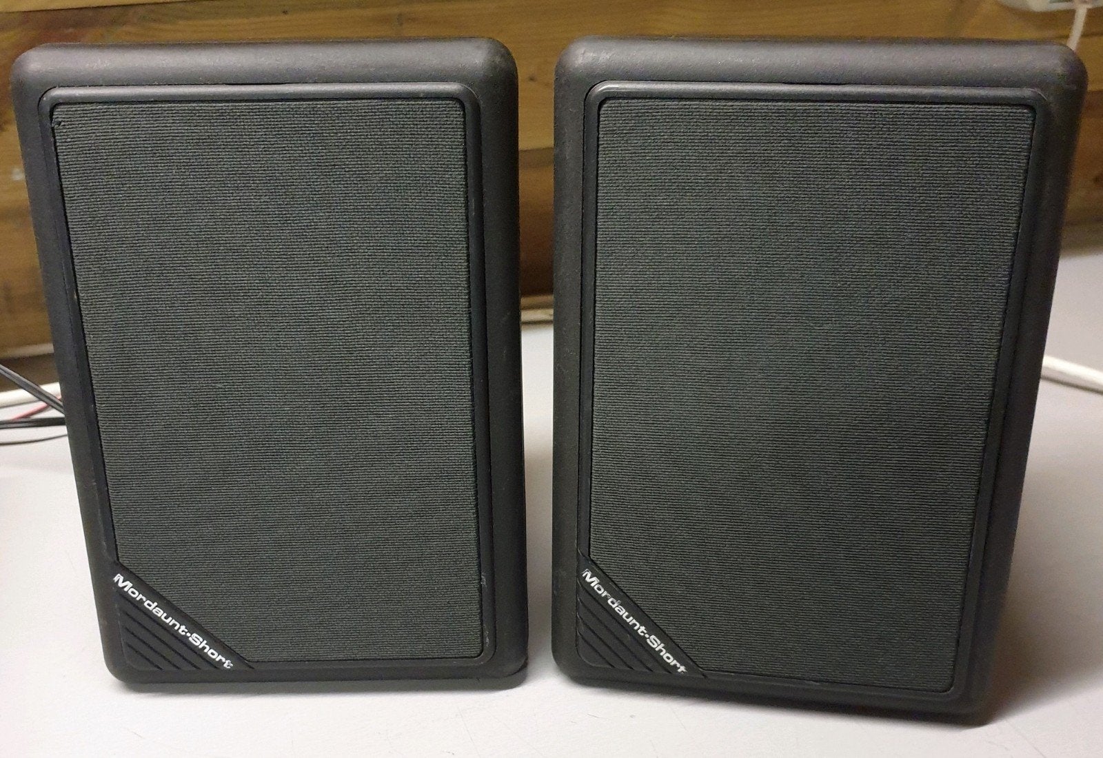 Mordaunt short cs-1 luidsprekers matching pair, Ophalen of Verzenden, Minder dan 60 watt, Overige merken