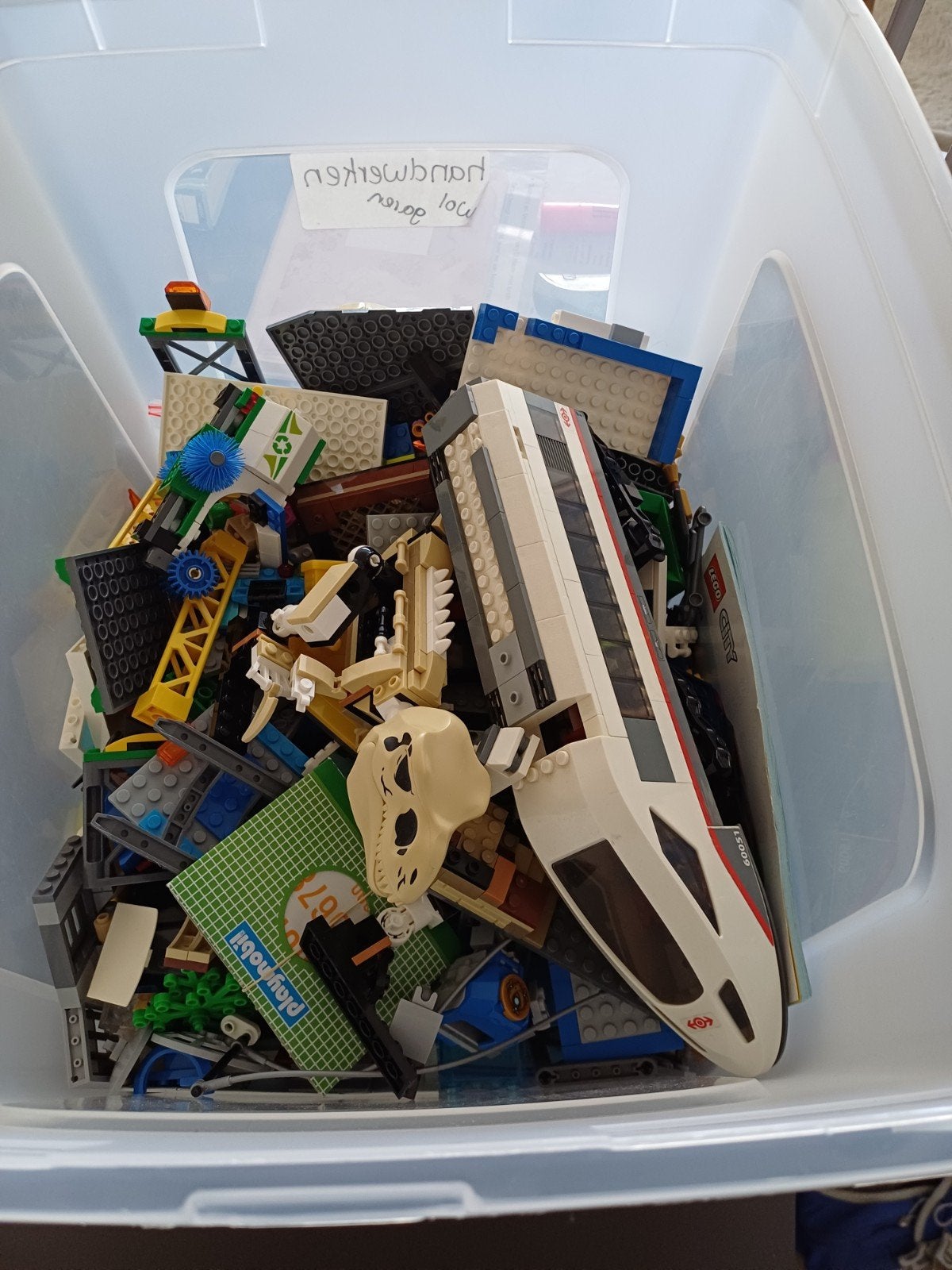 Bak vol losse LEGO - diverse onderdelen en thema's, Kinderen en Baby's, Speelgoed | Duplo en Lego, Gebruikt, Lego, Ophalen of Verzenden