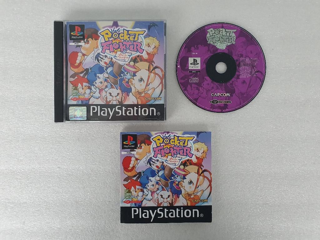 PS1: Pocket Fighter, Gebruikt, Vechten, 1 speler, Ophalen of Verzenden