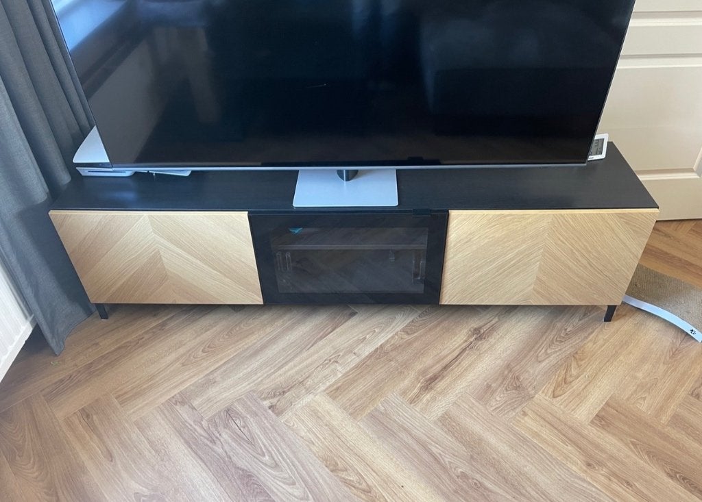 IKEA Bestå TV Meubel 180cm, Ophalen, 150 tot 200 cm, Zo goed als nieuw, Minder dan 100 cm