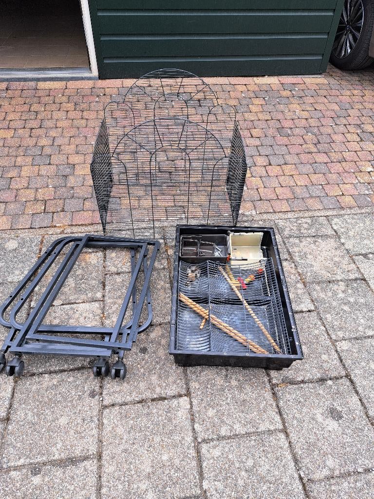 Vogelkooi op standaard, Ophalen, Gebruikt, Overige materialen, Vogelkooi