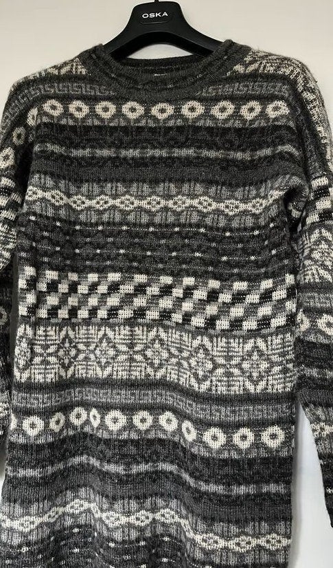 INTI trui alpacawol Vintage maat M/L, Ophalen of Verzenden, Zo goed als nieuw