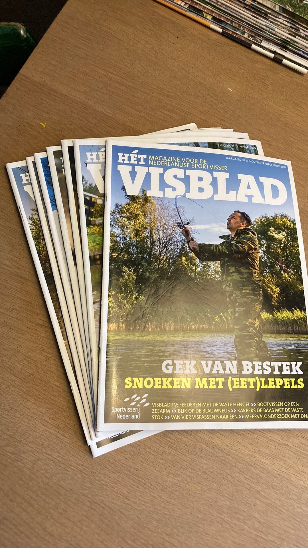 Het Visblad, Ophalen, Zo goed als nieuw
