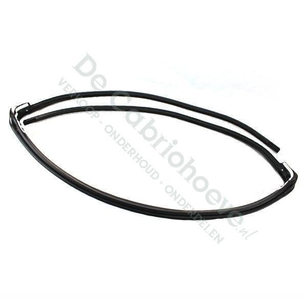 MX5 Afdichtstrip softtop van rubber (voorzijde), De Cabriohoeve VOF, Nieuw, Info@cabriohoeve.nl, Julianalaan 9, 9462PG Gasselte, Nederland