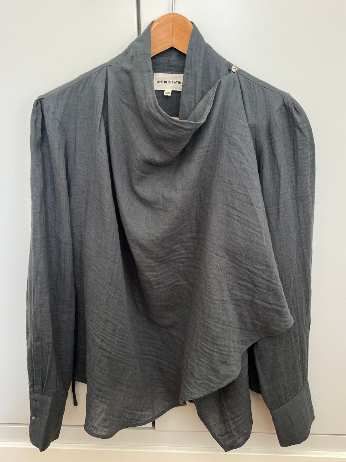 Antik Batik blouse, maat M (40), super zacht katoen, Kleding | Dames, Ophalen of Verzenden, Zo goed als nieuw, Maat 38/40 (M)