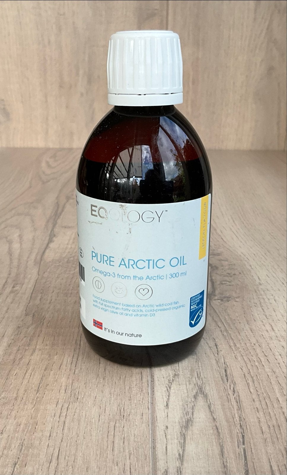 Ecology Pure Arctic Oil Omega-3 - 300 ml, Verzenden, Nieuw, Poeder of Drank
