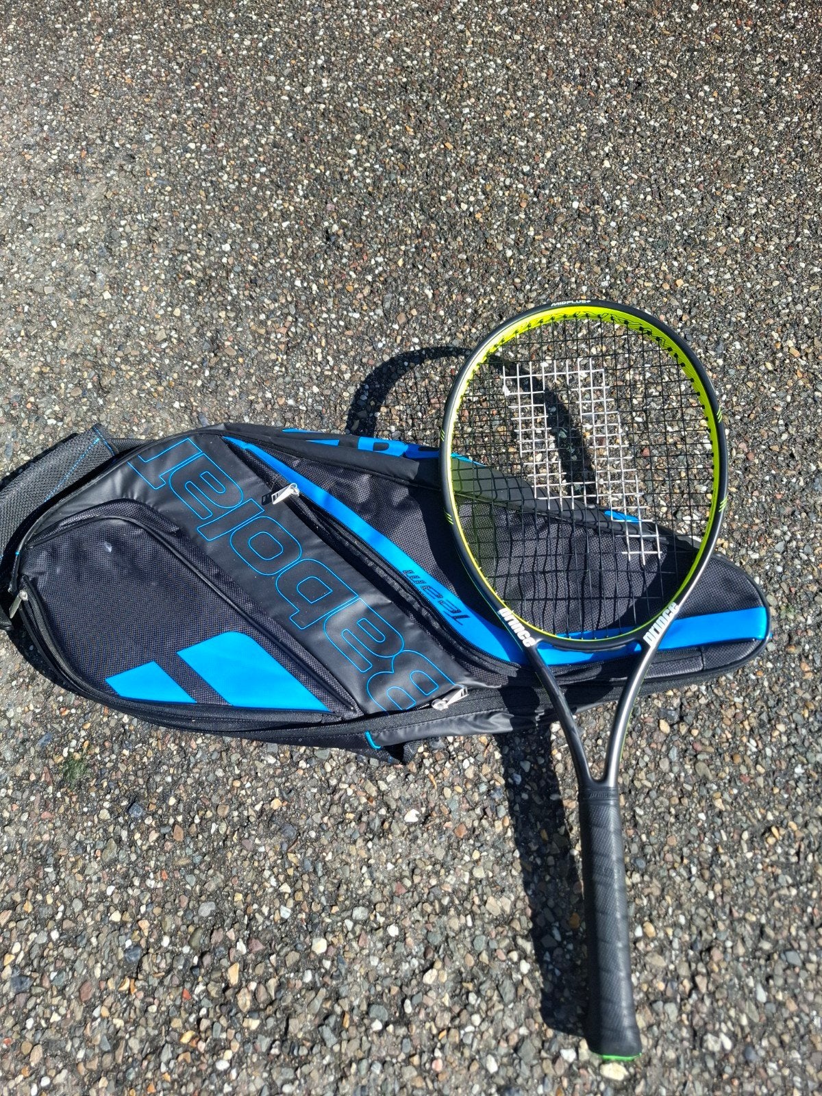 Babolat Tennistas metPrince Tennisracket - Zo goed als nieuw, Ophalen of Verzenden, Zo goed als nieuw, Racket, Prince