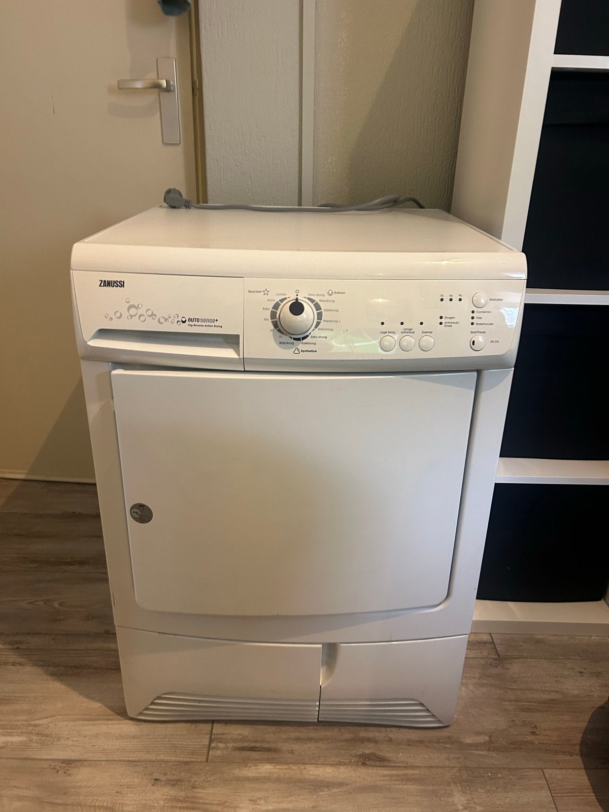 Zanussi ZTE275 Condensdroger - Goede staat, Ophalen, 6 tot 8 kg, Gebruikt, Voorlader
