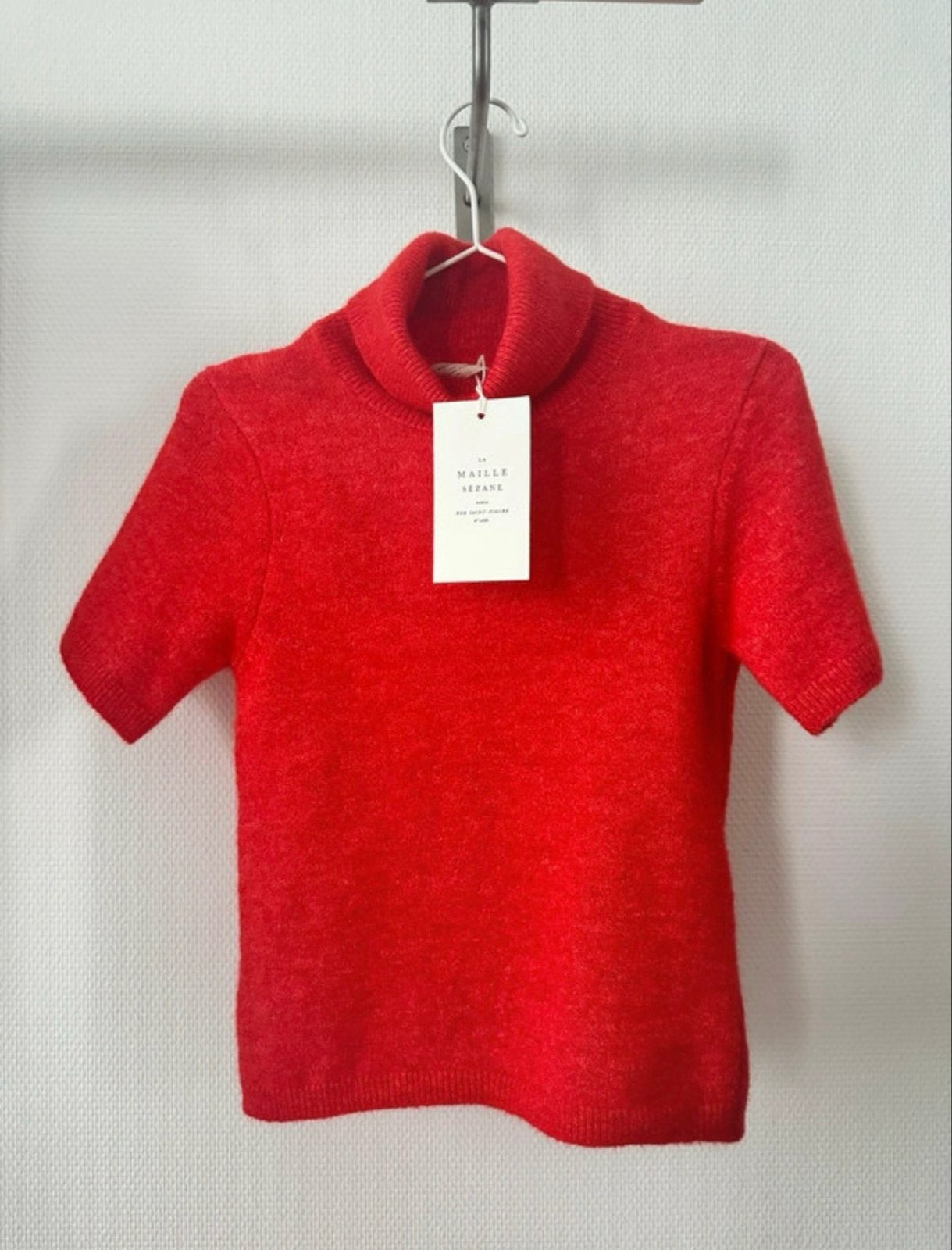 Sézane Trui Mila Rood Maat S, Verzenden, Nieuw, Maat 36 (S), Rood