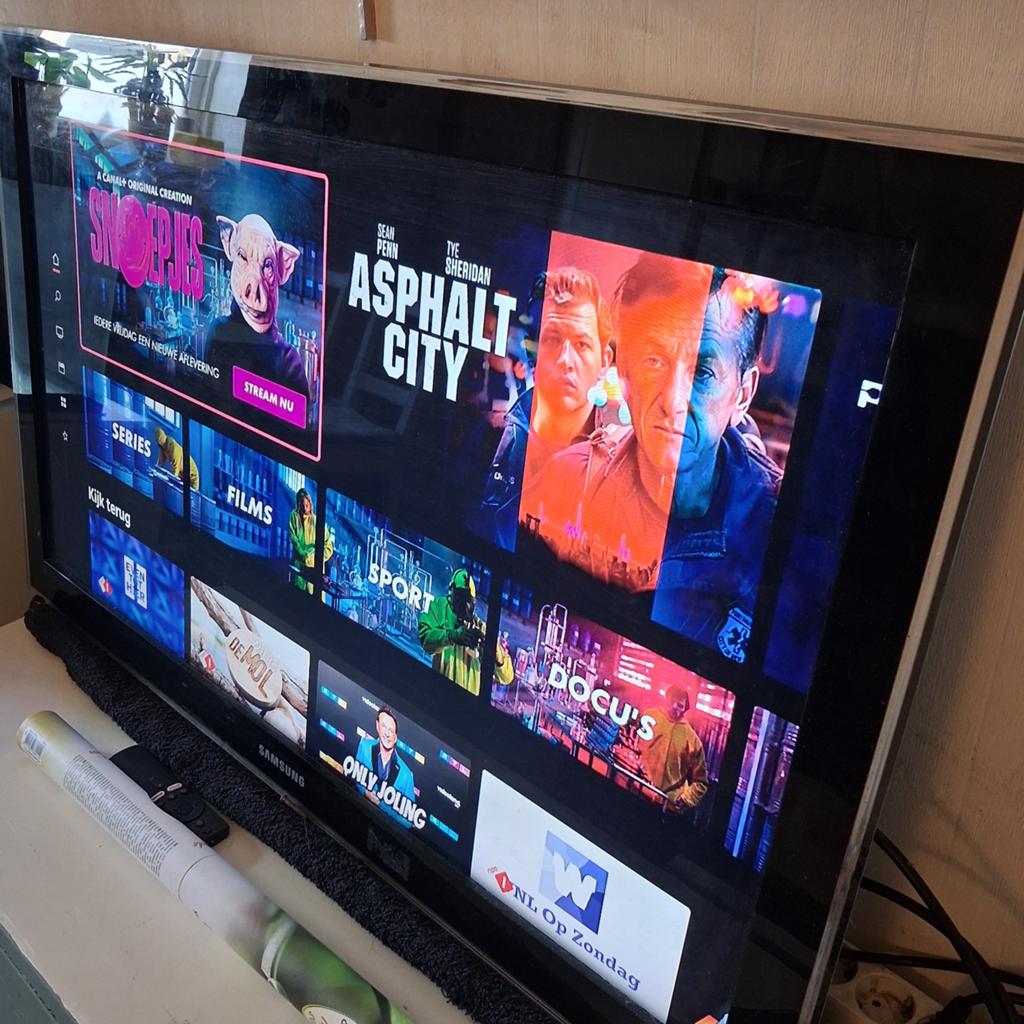 Samsung TV 100 cm met 4x HDMI - geen ab., Ophalen, Gebruikt, Samsung, 100 cm of meer