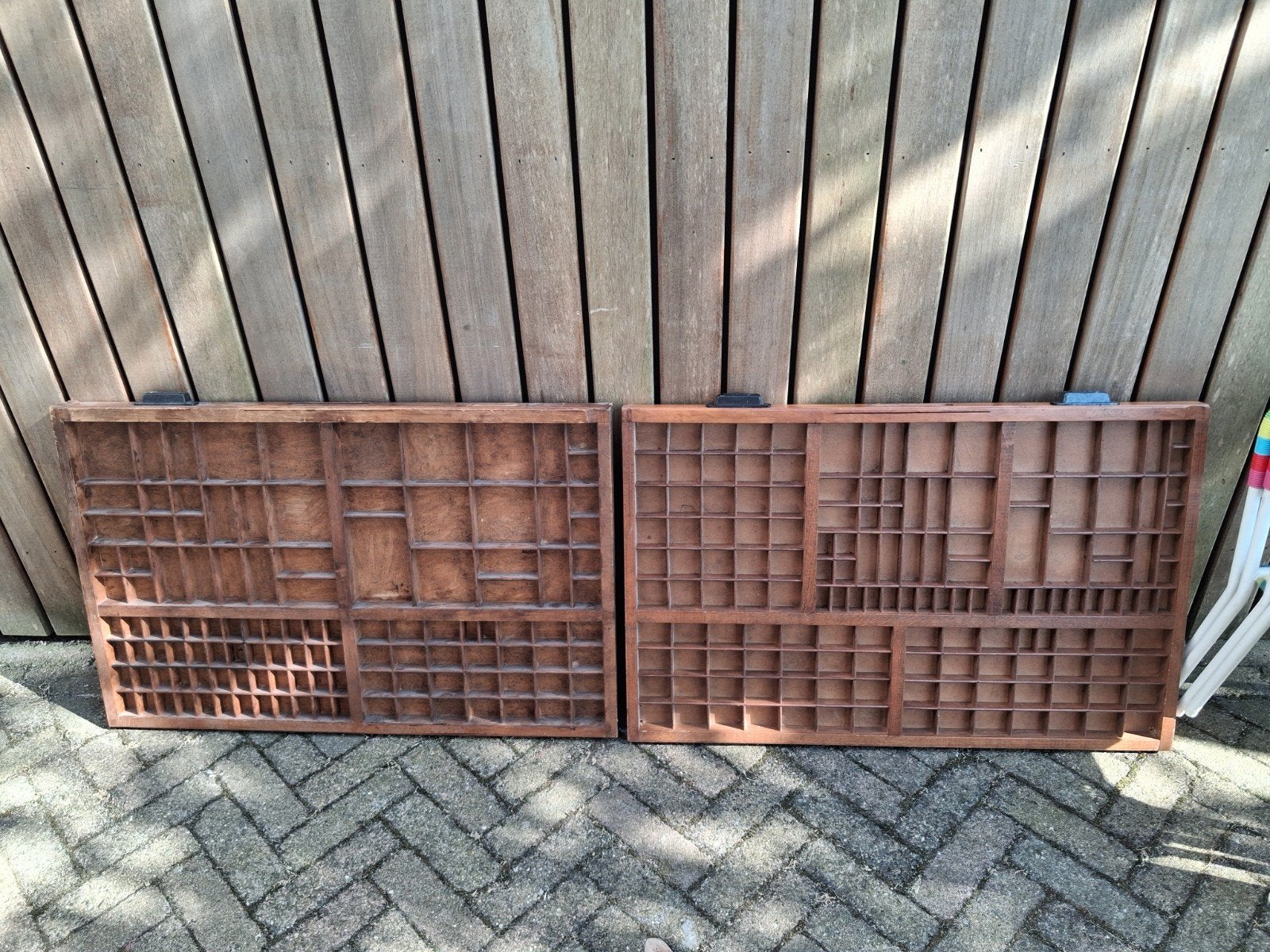 originele Croon letterbakken / letterkasten – vintage drukke, Ophalen