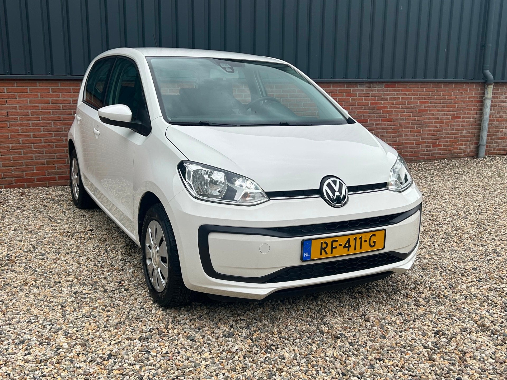 Volkswagen Up! 1.0 BMT move up! 5-Drs Airco/Led/DAB-Radio/Or, Auto's, Voorwielaandrijving, Gebruikt, Wit, Origineel Nederlands