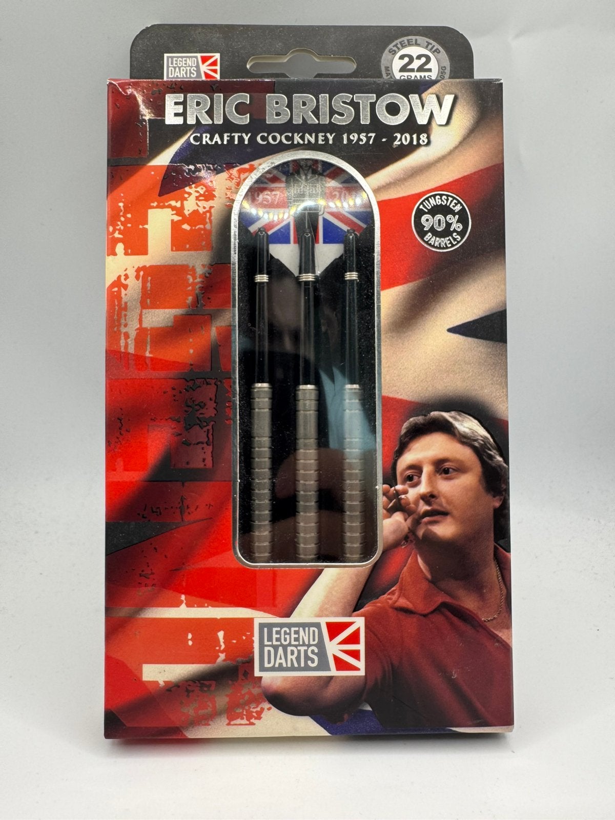 Legend Darts Eric Bristow 22 Gram Dartpijlen, Ophalen of Verzenden, Zo goed als nieuw, Nvt, Nvt