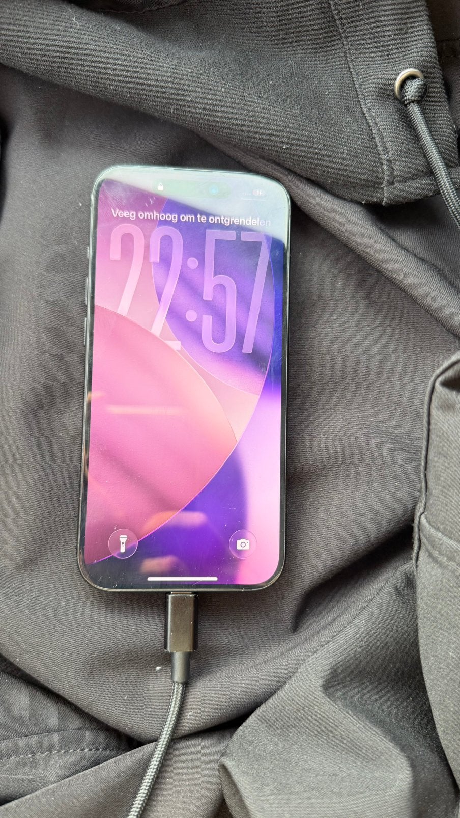 Iphone 15 pro zwart 128GB
