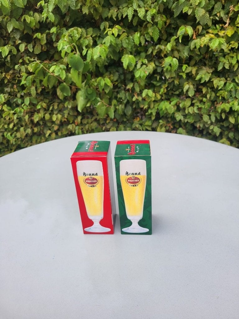 Brand voetglazen, Ophalen, Nieuw, Glas of Glazen, Brand