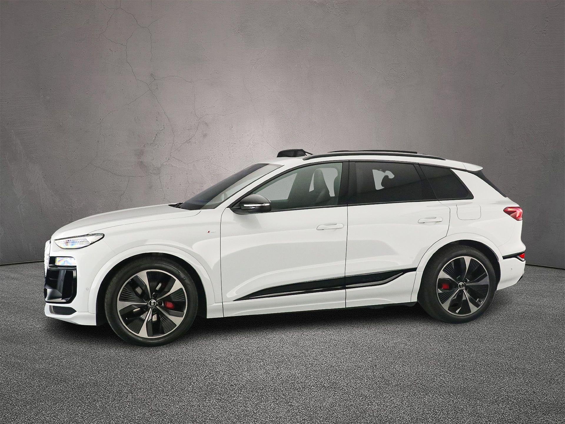 Audi Q6 e-tron S edition quattro 100 kWh | Trekhaak | Pano |, 100 kWh, Leder en Stof, Wit, 625 km