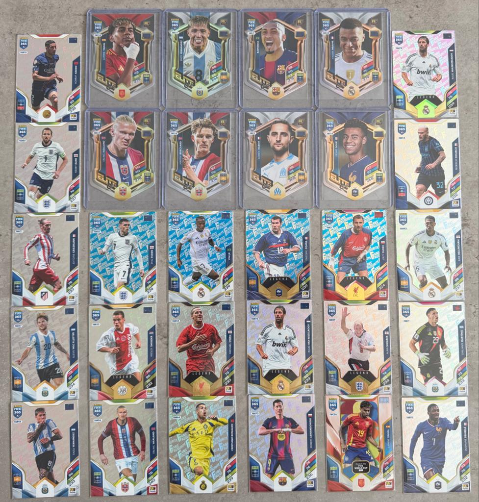 Panini FIFA 365 2024 Voetbal Kaarten Collectie, Ophalen of Verzenden, Zo goed als nieuw, Meerdere plaatjes