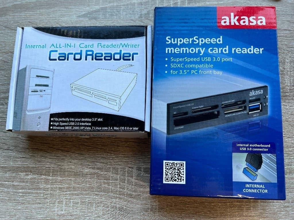 2 Nieuwe Internal All-in-1 Card Readers, -, -, Nieuw, Ophalen of Verzenden