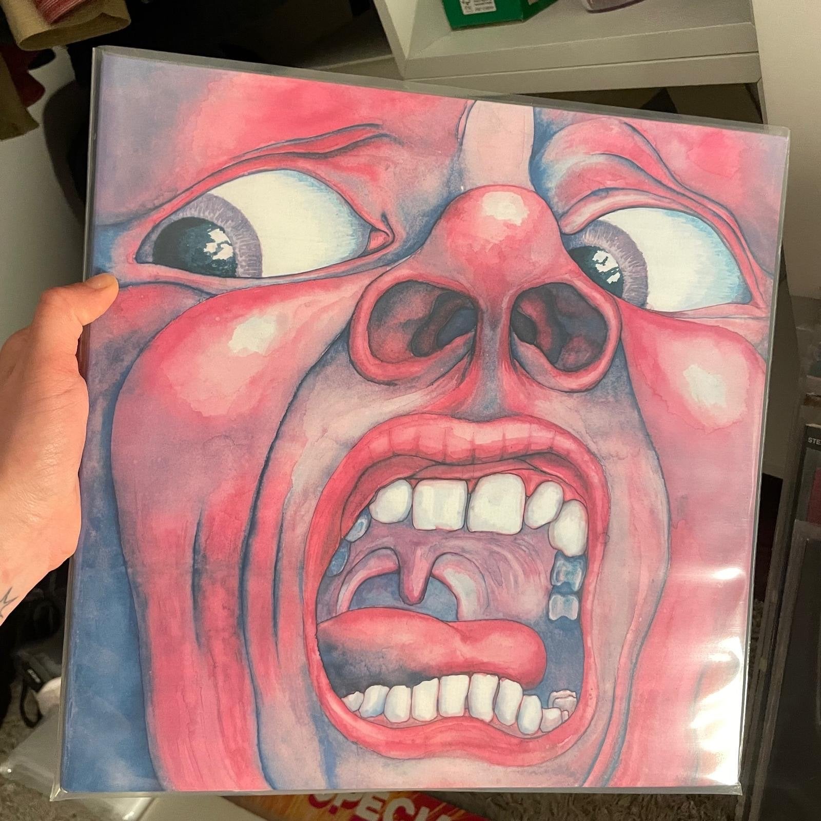 King Crimson - In the Court of the Crimson King LP, Ophalen, LP, Rock, Zo goed als nieuw
