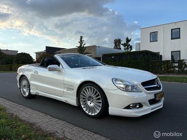 Mercedes SL-klasse 350, Auto's, Mercedes-Benz, Automaat, Achterwielaandrijving, Gebruikt, Zwart