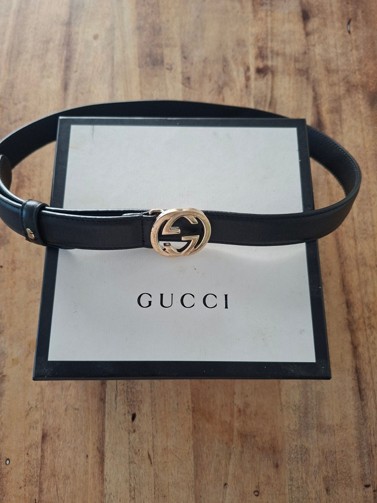 Gucci riem orgineel, Kleding | Dames, Riemen en Ceinturen, Ophalen of Verzenden, Zo goed als nieuw, Zwart