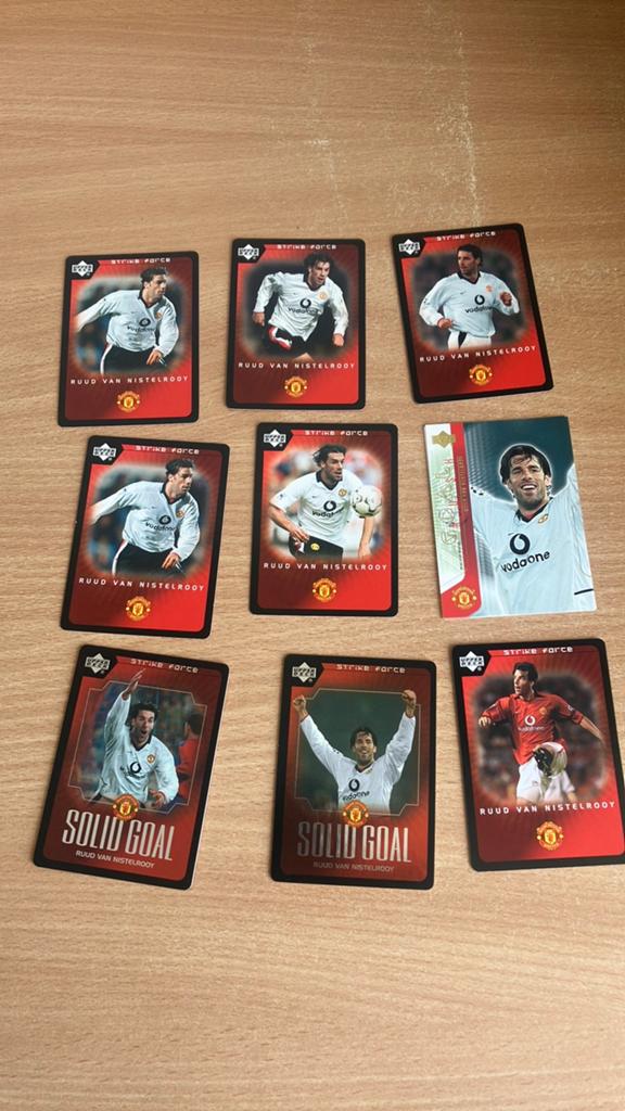 Ruud van Nistelrooy man u panini, Ophalen of Verzenden, Zo goed als nieuw, Buitenlandse clubs, Poster, Plaatje of Sticker