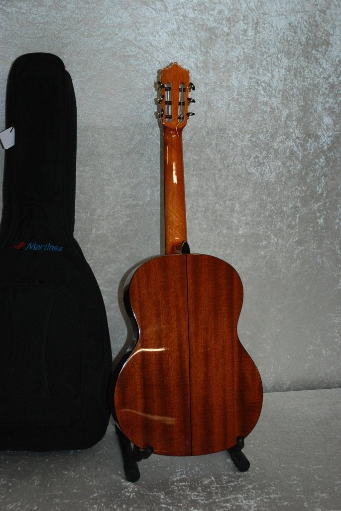 Martinez Klassieke gitaar met tas nwe snaren MCG-40C, Gebruikt, Martinez, ., Ophalen of Verzenden