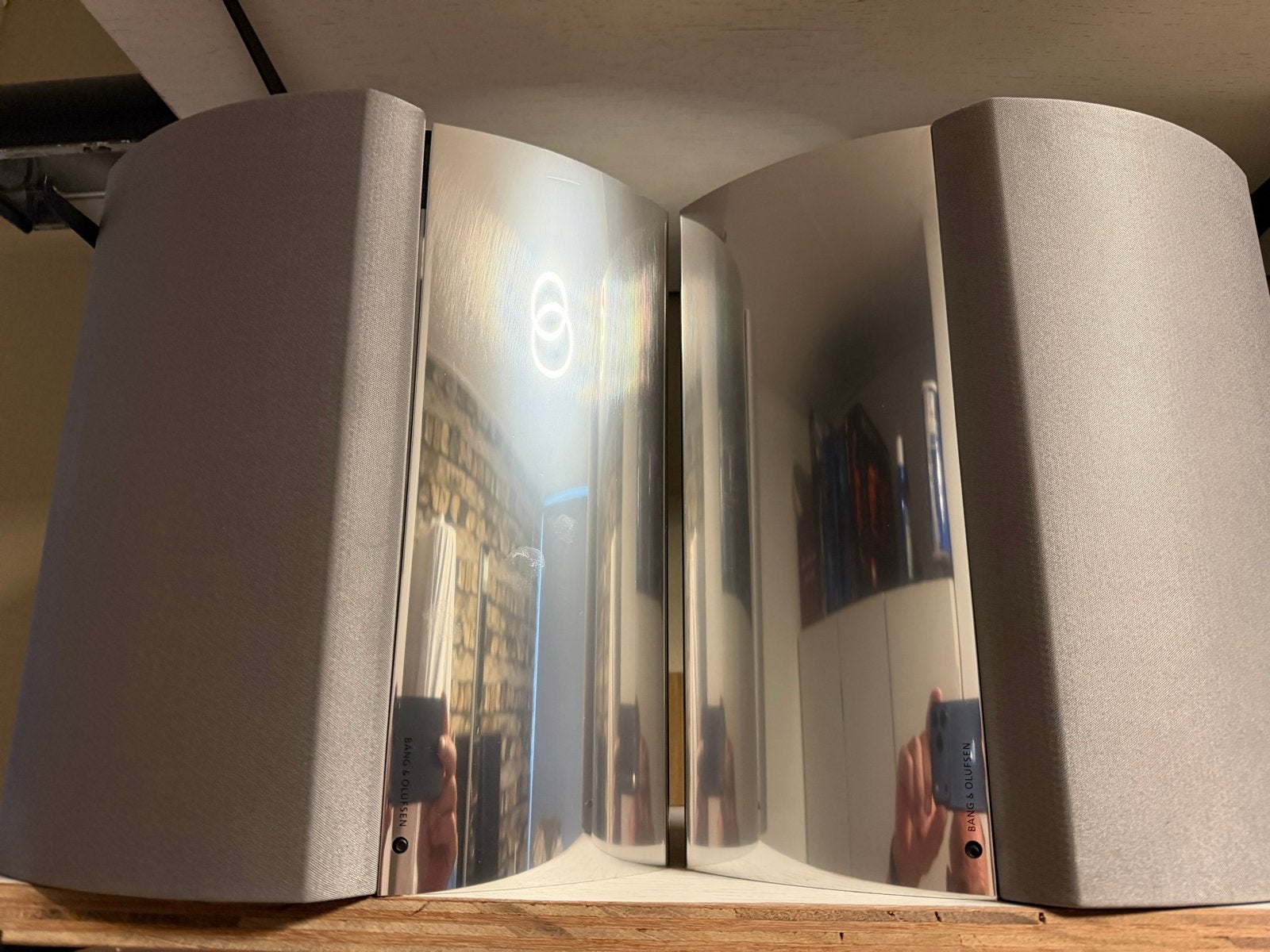 Bang & Olufsen BeoLab 4000 Speakerset - Zilver, Audio, Tv en Foto, Luidsprekers, Stereo speakers, Gebruikt, Ophalen of Verzenden