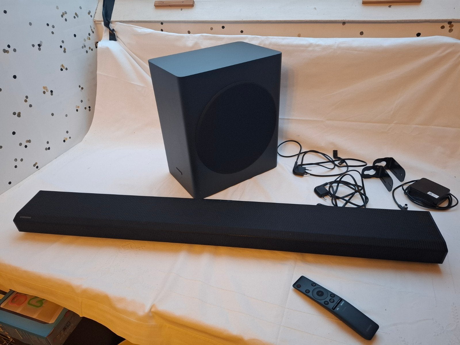 Samsung HW-Q70T Soundbar met draadloze subwoofer, Ophalen, Bluetooth, Gebruikt