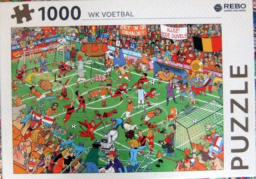 REBO legpuzzel, Ophalen of Verzenden, 500 t/m 1500 stukjes, Zo goed als nieuw, Legpuzzel