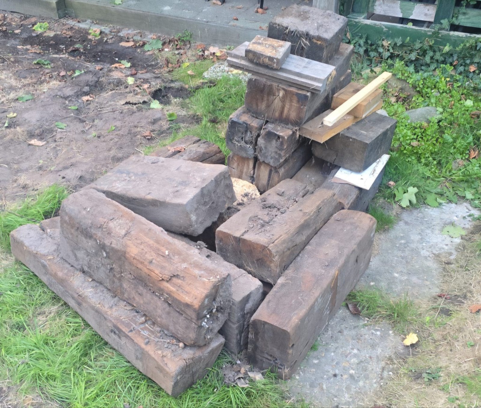 Spoorbielzen, Tuin en Terras, Ophalen, Gebruikt, Biels, Minder dan 100 cm