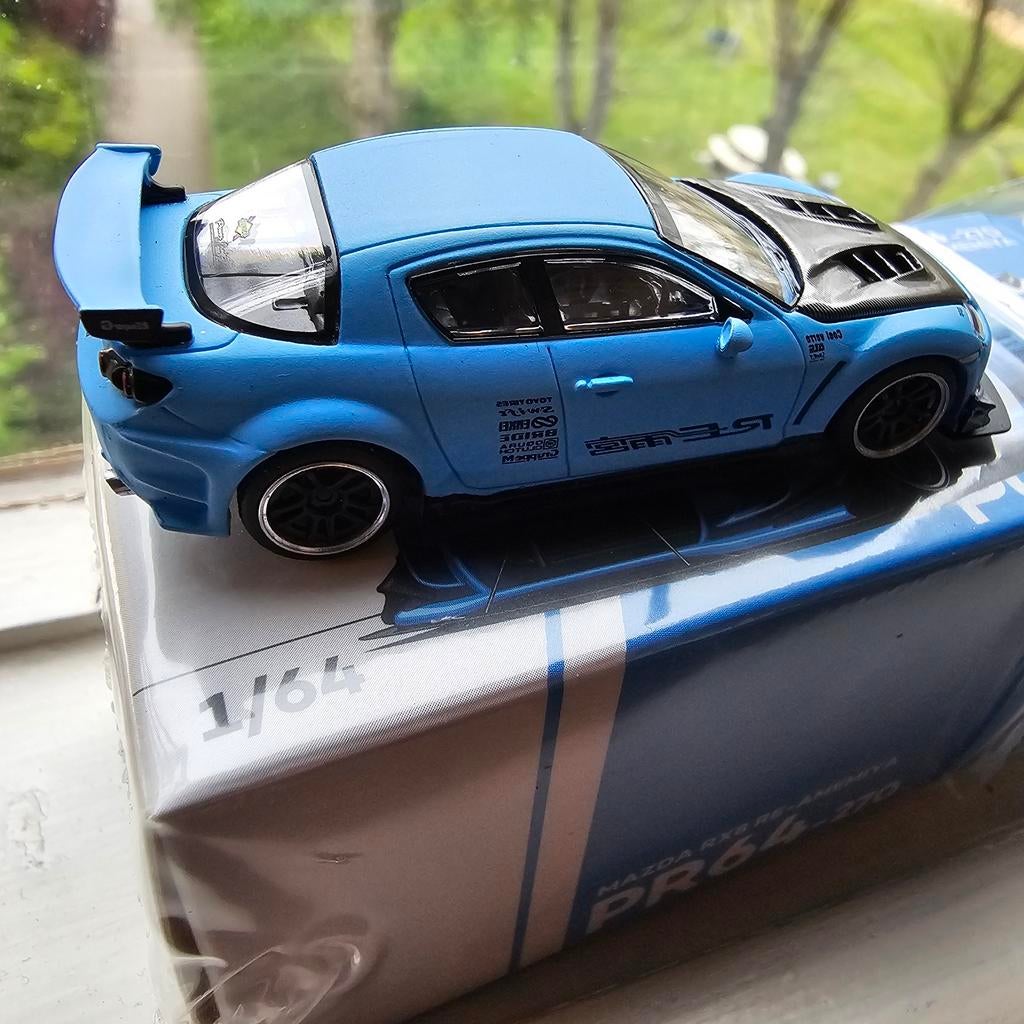 Mazda RX8 RE-Amemiya Modelauto 1:64 - Nieuw in doos, Nieuw, Ophalen of Verzenden, PR64, Niet gespecificeerd
