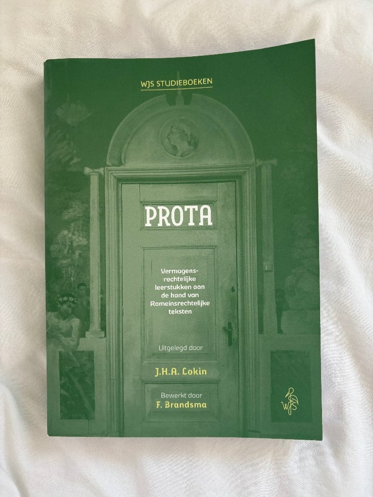 Prota J.H.A. Lokin, Boeken, Ophalen of Verzenden, J.H.A. Lokin; F. Brandsma, Beta, WO