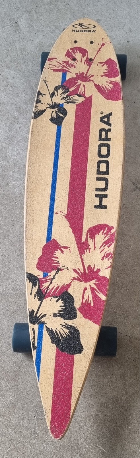 Hudora longboard 102 cm, Ophalen, Zo goed als nieuw